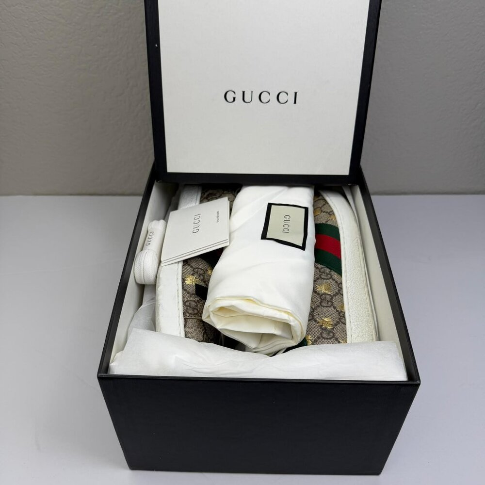 Mens Gucci Ace GG Supreme "Bees' Sneakers U.S. Size 8.5 - Picture 12 of 12